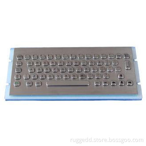 Compact format Industrial Mini Keyboard / rugged kiosk keyb